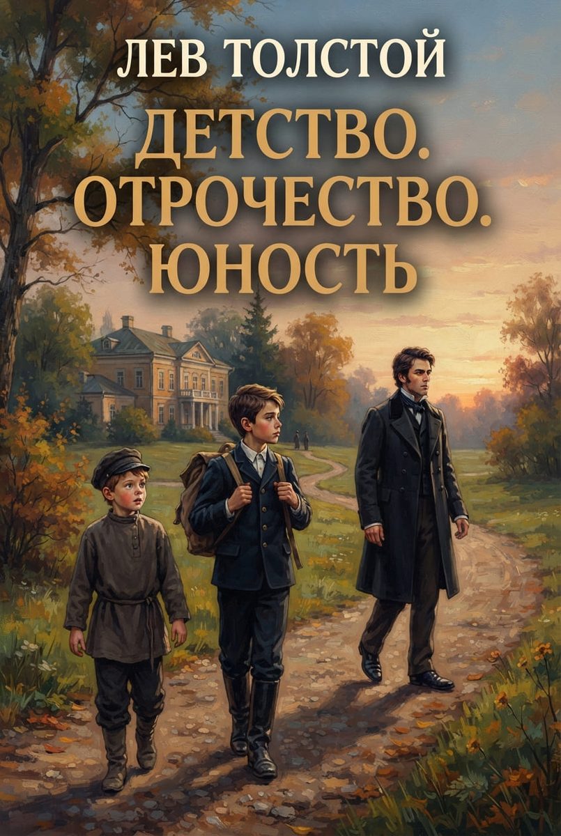 Обложка аудиокниги «Детство. Отрочество. Юность»