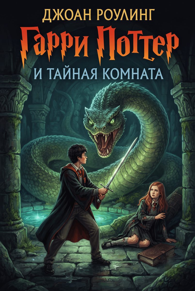 Обложка аудиокниги «Гарри Поттер и Тайная комната»