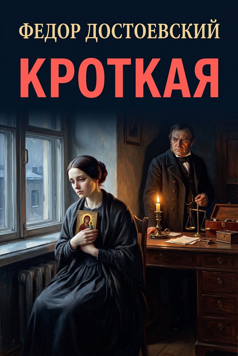 Обложка аудиокниги «Кроткая»