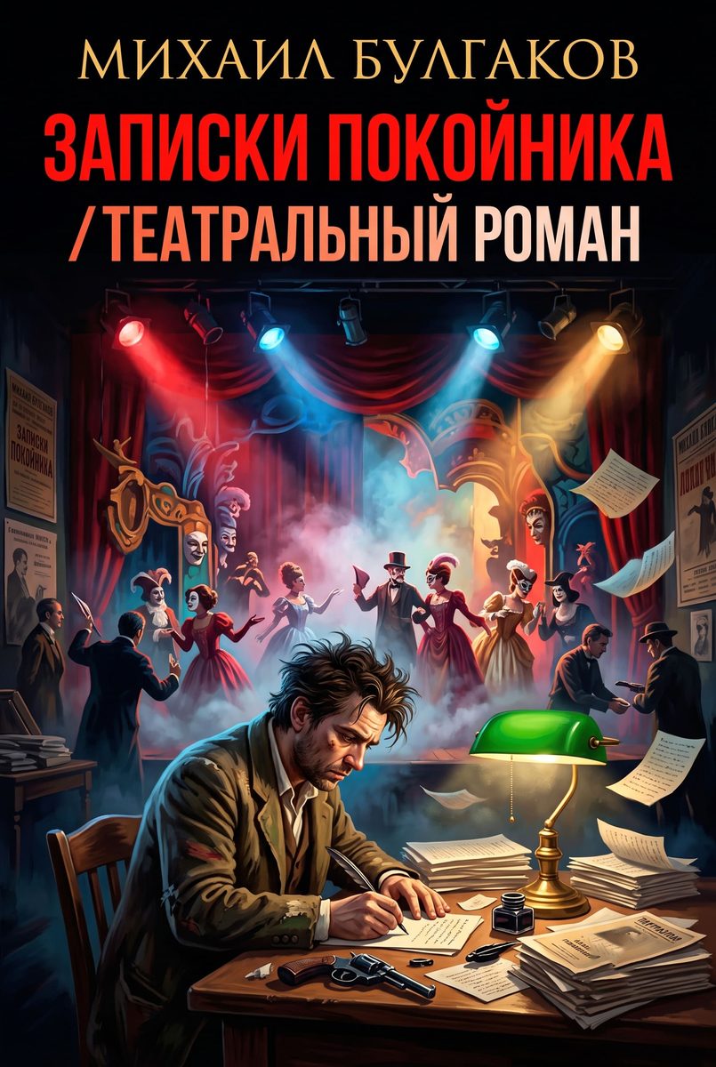 Обложка аудиокниги «Записки покойника / Театральный роман»
