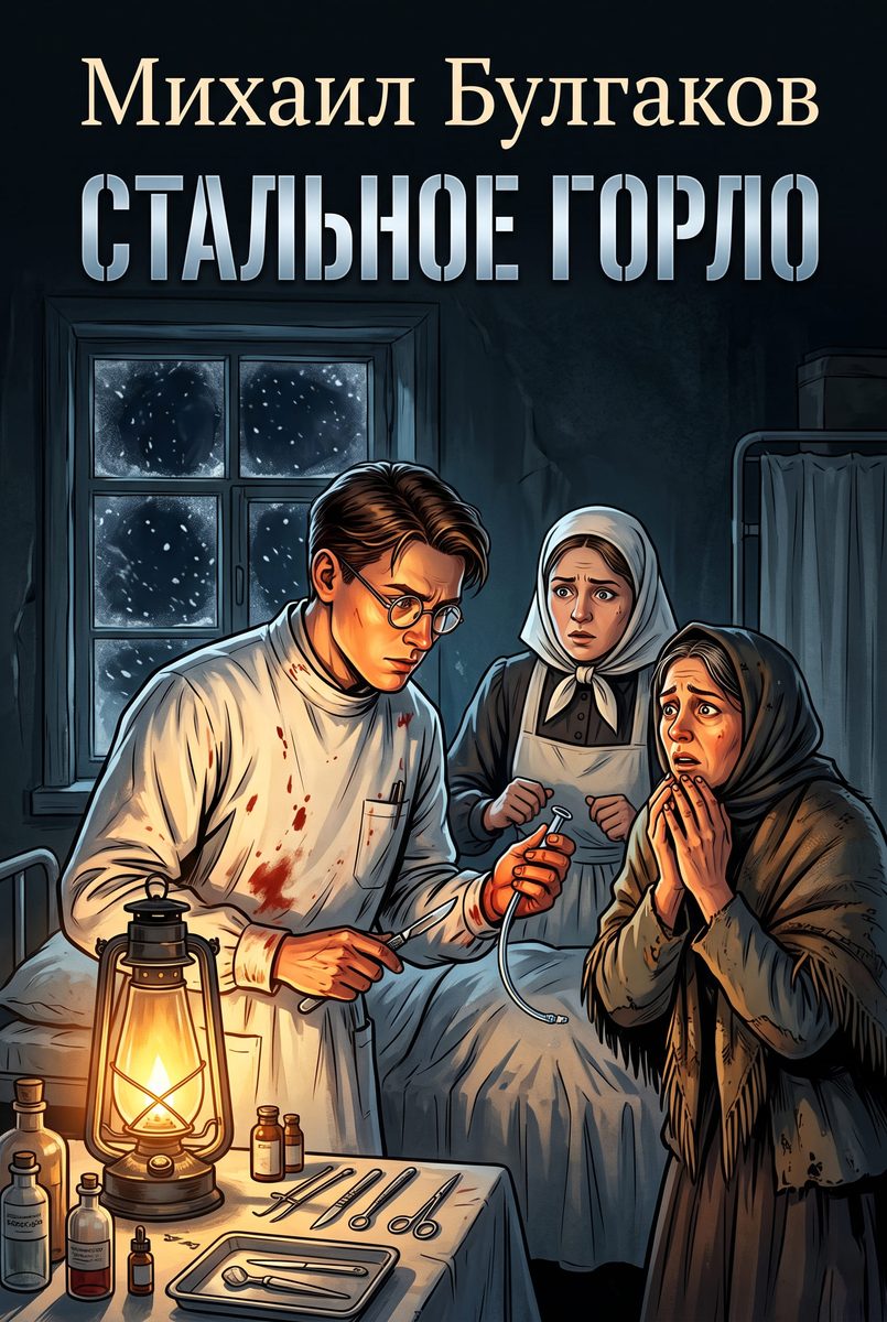 Обложка аудиокниги «Стальное горло»