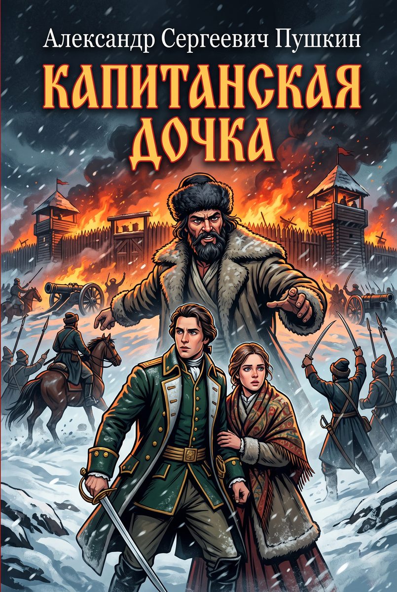 Обложка аудиокниги «Капитанская дочка»