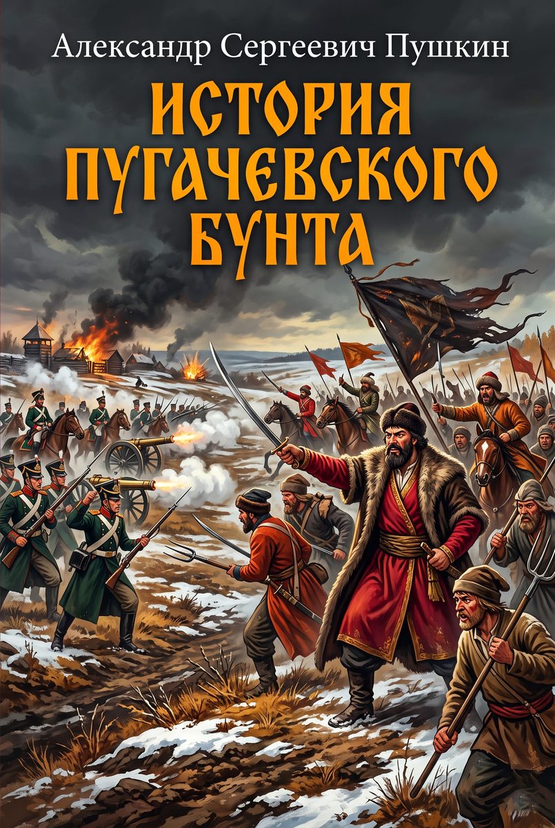 Обложка аудиокниги «История Пугачевского бунта»