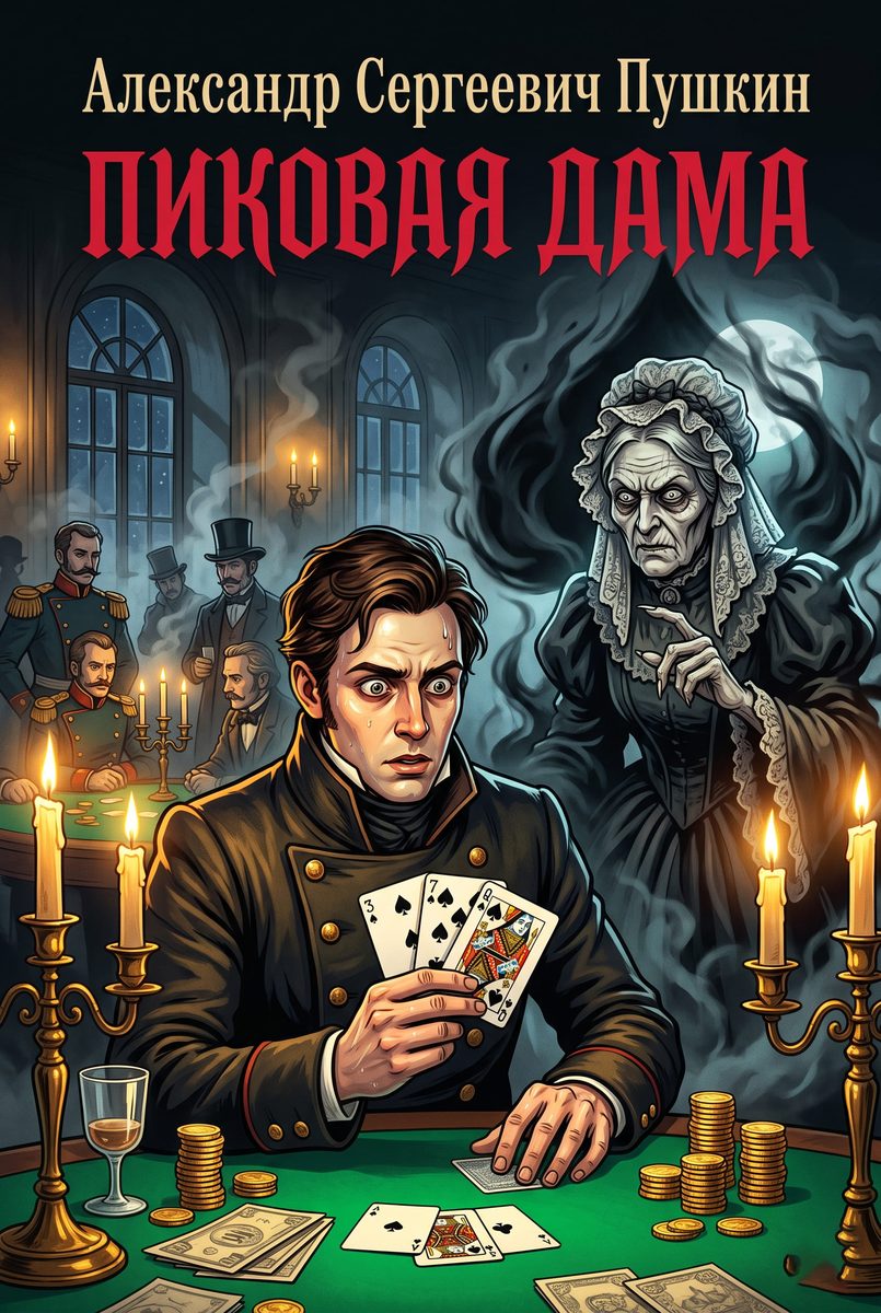 Обложка аудиокниги « Пиковая дама»