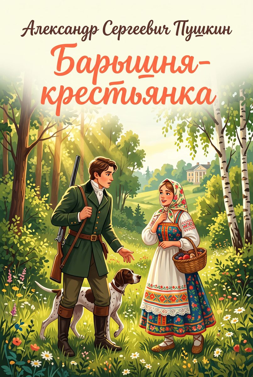Обложка аудиокниги «Барышня-крестьянка»