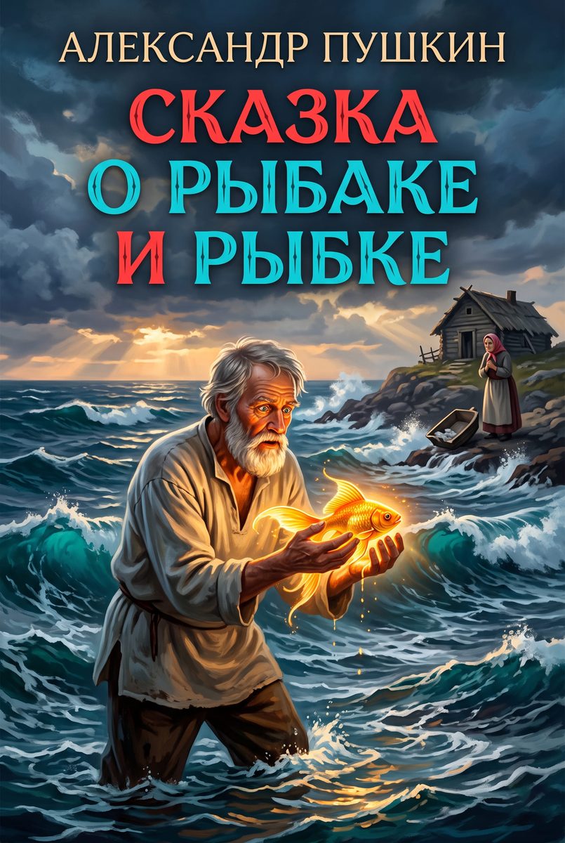 Обложка аудиокниги «Сказка о рыбаке и рыбке»