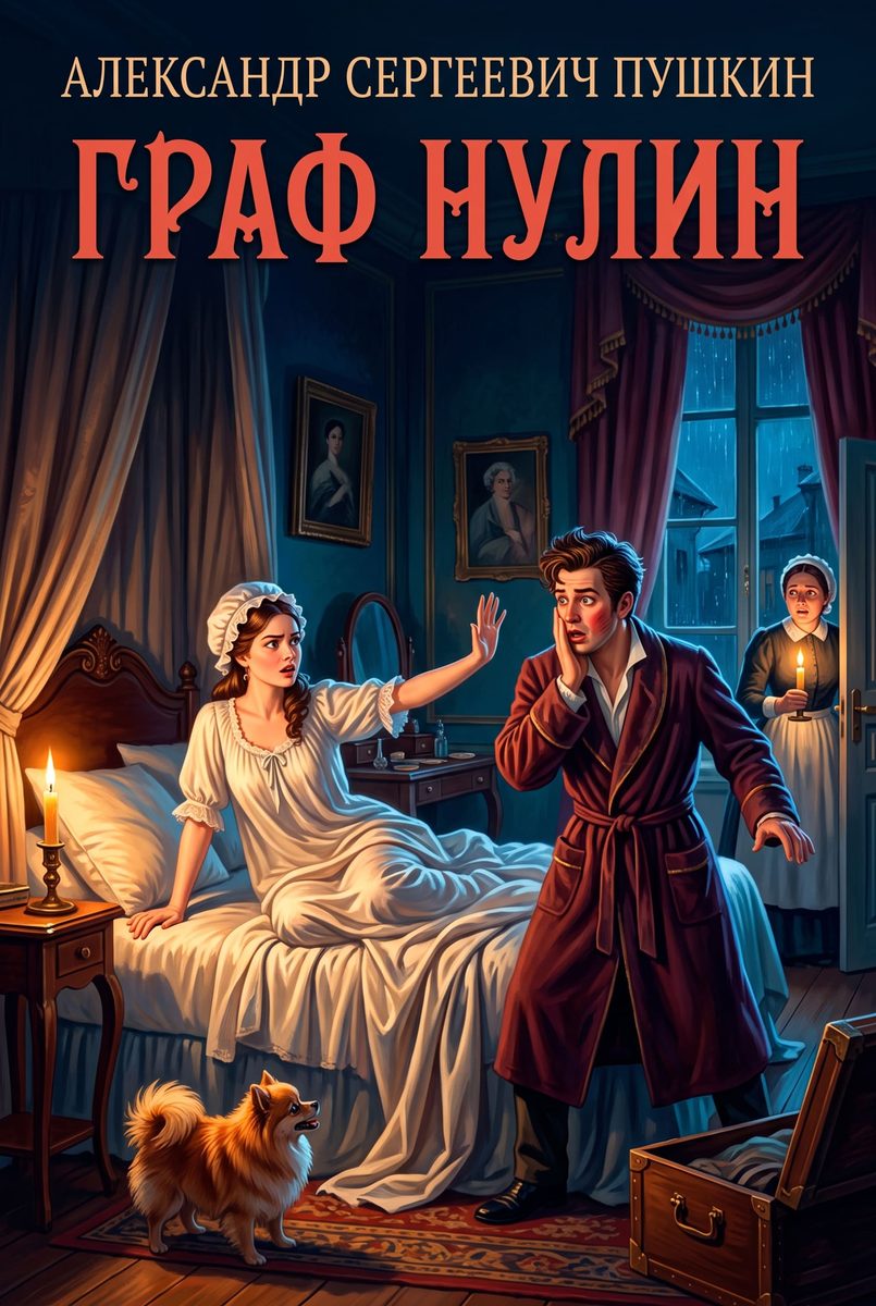 Обложка аудиокниги «Граф Нулин»