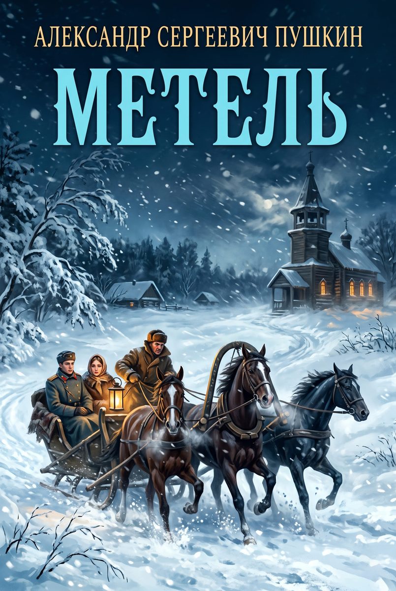 Обложка аудиокниги «Метель»
