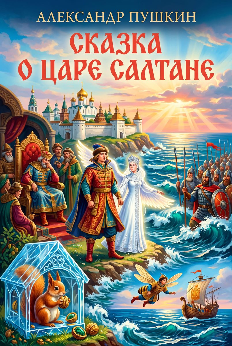 Обложка аудиокниги «Сказка о царе Салтане»